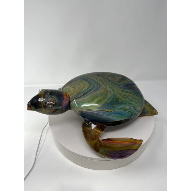 Murano Glass Turtle by Zanetti For Sale - Image 4 of 6