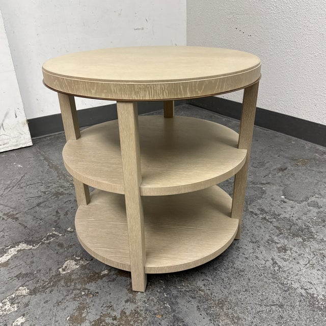 Coastal Mitchell Gold + Bob Williams Lisbon Side Table For Sale - Image 3 of 12