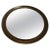 Silver Curved Wood Mirror, circa 1950 For Sale - Image 11 of 11