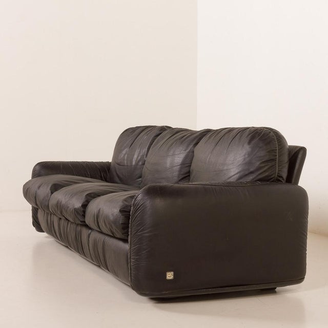 1970s Vintage Piumotto 3-Seater Sofa by Arrigo Arrigoni for Busnelli, 1970s For Sale - Image 5 of 16