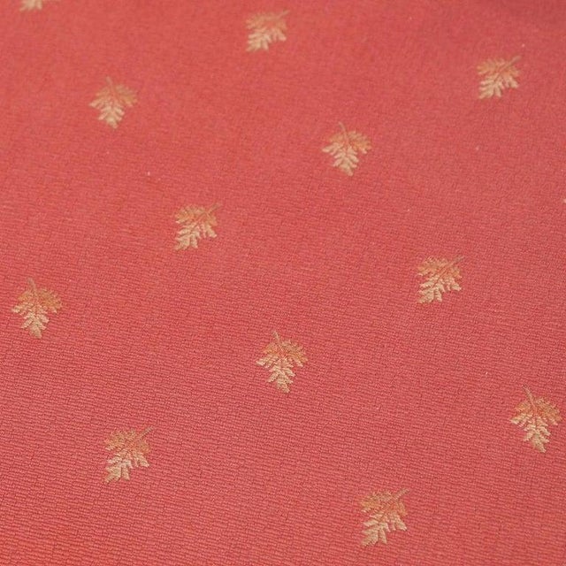 Red Chippendale Style Walnut Arm Chair For Sale - Image 8 of 9