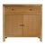 Spritely Home Accent Furniture Nora 31 in. W Wood 1 Drawer 2 Door Accent Storage Cabinet, Light Natural For Sale - Image 4 of 8
