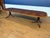 Traditional Traditional Mahogany Scallop Cornered Dining Table by Leighton Hall - Showroom Sample For Sale - Image 3 of 13