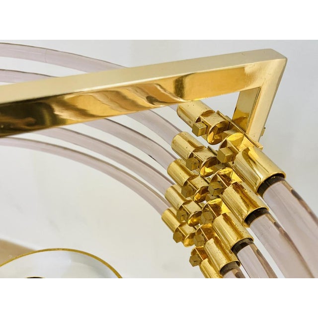 Chandelier by Gaetano Sciolari for Sciolari, 1980s For Sale - Image 10 of 18