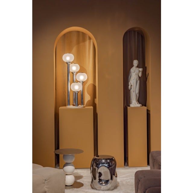 Italian vintage lamp Manufacturer ‘LAMA’ Design called ‘Waterfall’ reminiscent of a waterfall Dimensions: 91 cm – height...