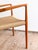 Wood Set of Mid-Century Modern Danish Model 57 Chairs in Teak by Niels O. Møller for JL Mollers Møbelfabrik, 1950 For Sale - Image 7 of 17