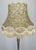 Vintage French Ornate Metal Standing Lamp with Tassel Shade For Sale - Image 3 of 12