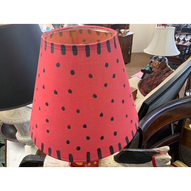 20th Century Folk Art Horse Lamp For Sale - Image 4 of 7