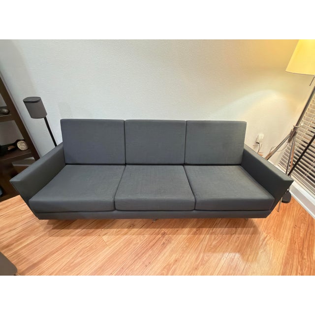 Wood Case Study Sofa (Mid Century Modern) For Sale - Image 7 of 11