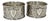 English Silver Napkin Rings attributed to William Hutton & Sons, 1895, Set of 2 For Sale