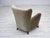 Danish Armchair in Green Velour with Oak Legs For Sale - Image 14 of 18
