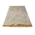 Modern Nepalese Modern Wool, Hemp & Silk 4x6 Gold, Grey & Ivory Handmade Area Rug #1143785 For Sale - Image 3 of 4