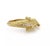 This adorable authentic ring is by designer Jean Pierre Bellin, crafted from 18k yellow gold with a polished and textured...