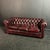 2000 - 2009 Oxblood Leather Chesterfield Sofa, 2002 For Sale - Image 5 of 6