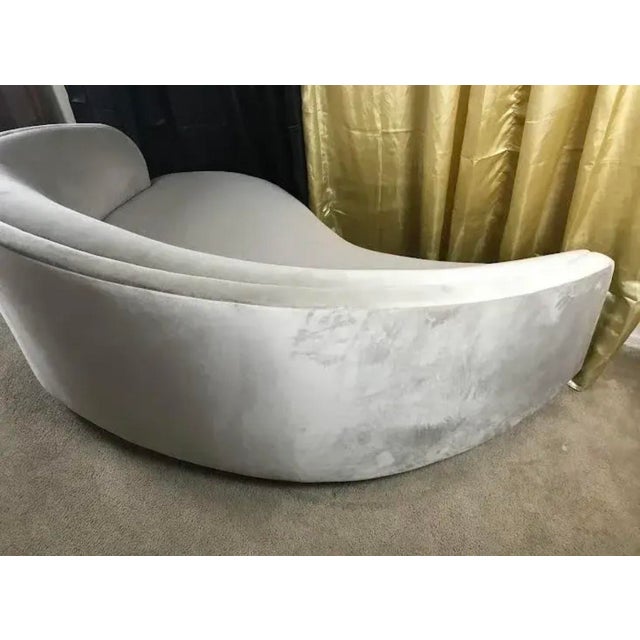 Interlude Home Interlude Home "Dana" Contemporary Right-Arm Curved Chaise Lounge For Sale - Image 4 of 7