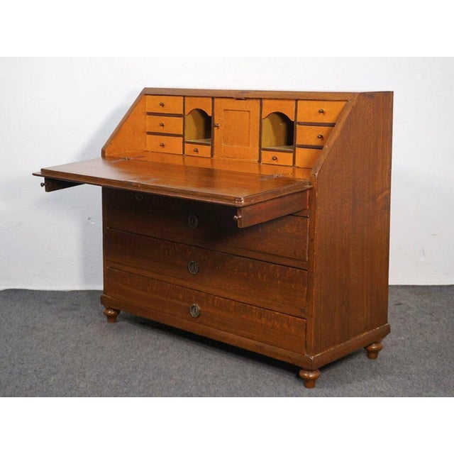 Children's Slanted Flap Secretaire Desk For Sale - Image 3 of 16
