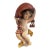 Early 19th Century Hand-Carved Wooden Cardinal Angel (Putto With Cardinal's Hat) For Sale