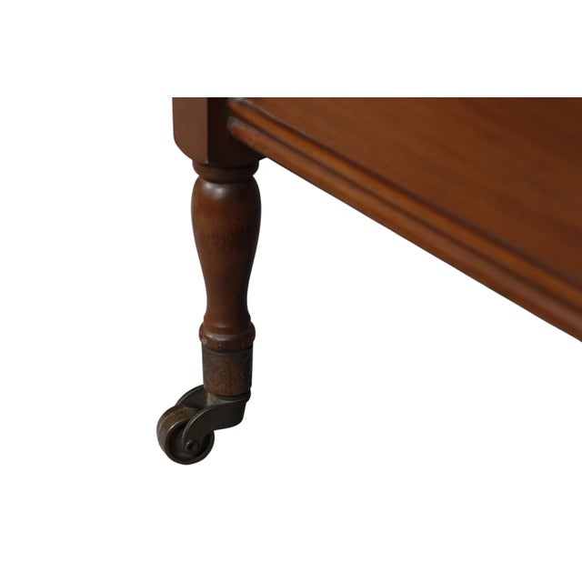 Colonial Style Mahogany Canterbury For Sale - Image 9 of 10