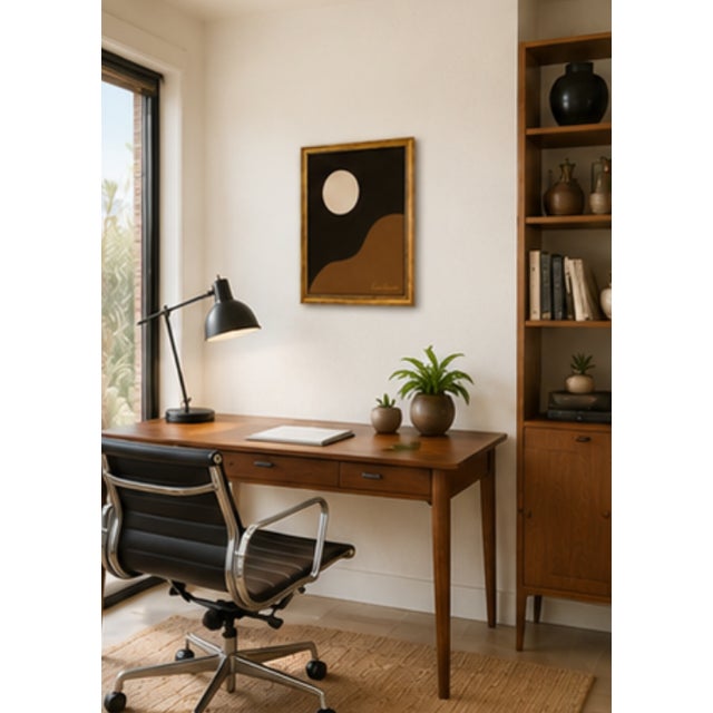 Modern Moon Melt Modern Painting, Framed by Bryan Boomershine For Sale - Image 3 of 10