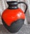 1970s Vintage German Ceramic Handled Vase, 1970s For Sale - Image 5 of 5