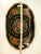 Tray Hand painted Paper mache Tole-Ware 1900-1940, Directoire Multi-Col For Sale - Image 11 of 12