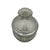 Transparent Vintage Clear Glass Lidded Vanity Jar With Ribbed Base For Sale - Image 8 of 12