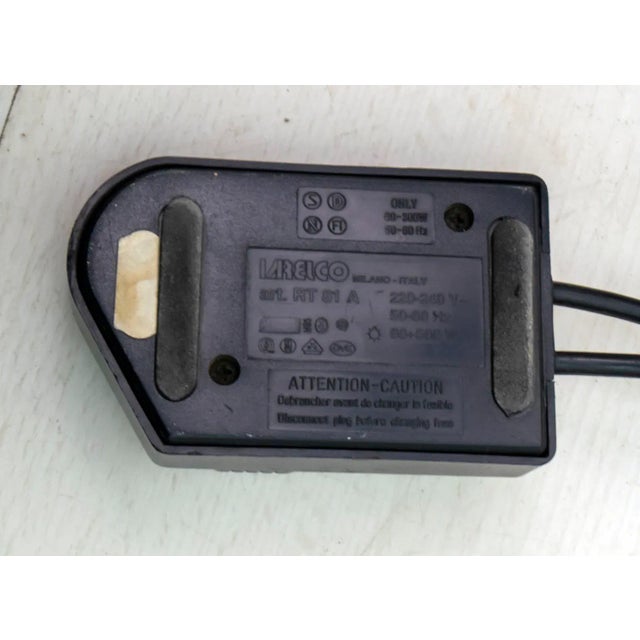 Italian Murano Glass and Brass Floor Lamp from Relco Milano, 1980s For Sale - Image 16 of 17