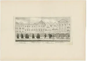 Fokke, Funeral Procession of Anna Van Hannover, 1761, Paper