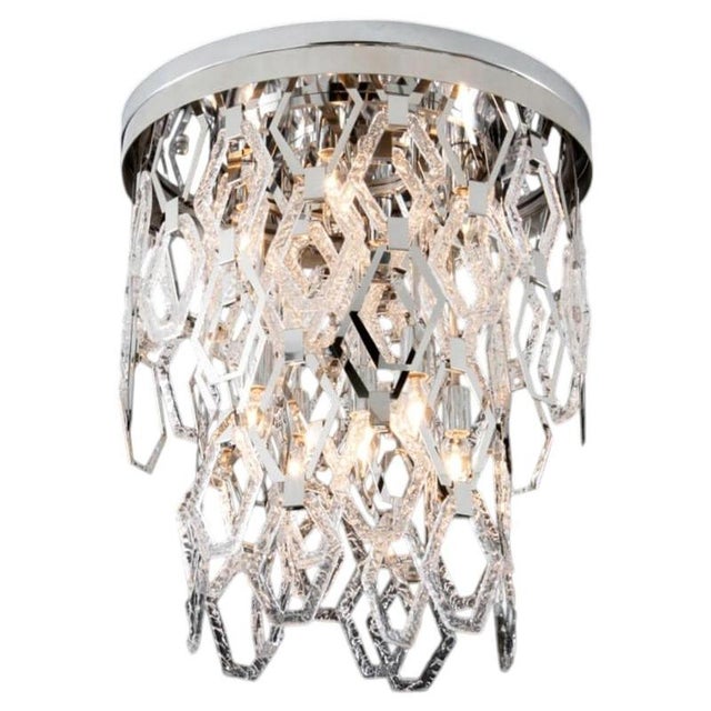 Collection Medea Chandelier in Metal and Crystal by Jago For Sale - Image 10 of 10