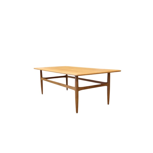 Coffee Table in Oak by Kurt Østervig for Jason, Denmark, 1960s For Sale - Image 6 of 17