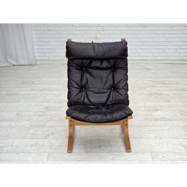 Norwegian Siesta Lounge Chair by Ingmar Relling for Westnofa, 1970s For Sale - Image 10 of 18