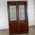 Modern Late 20th Century Modern Pair Lighted Display Cabinets by Bassett Furniture Cherrywood & Brass For Sale - Image 3 of 18