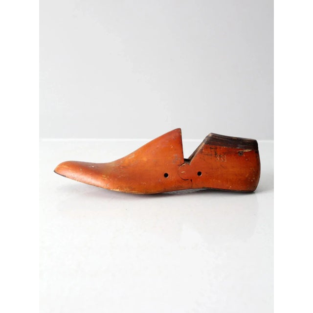 Rustic Vintage Woodright Shoe Last For Sale - Image 3 of 10