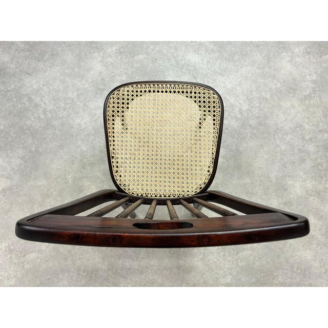 Brown Dining Chair from Thonet, 1890s For Sale - Image 8 of 11