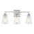 Sean Lavin by Visual Comfort Studio Monterro 3-Light Vanity, Chrome For Sale