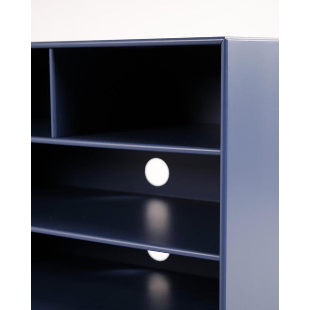 Paint Blue Montana Bookcase with Shelves, 2010 For Sale - Image 7 of 13