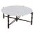 Italian Coffee Table in Wood & Marble by Giuseppe Scapinelli, 1950s For Sale - Image 12 of 12