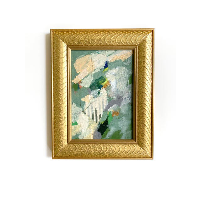 "Perfect Temperature" Pair of 2026 Framed Mini Paintings by Jessalin Beutler For Sale - Image 4 of 8