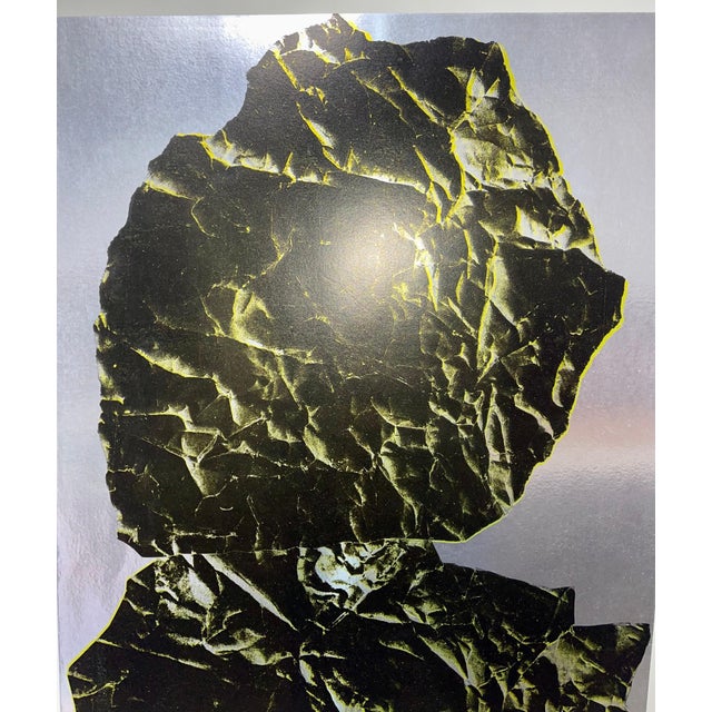 1970s Enrico Baj, Italian Surrealist Pop Art Serigraph Enrico Baj Pop Art Silkscreen Foil Print, c.1975 For Sale - Image 5 of 9