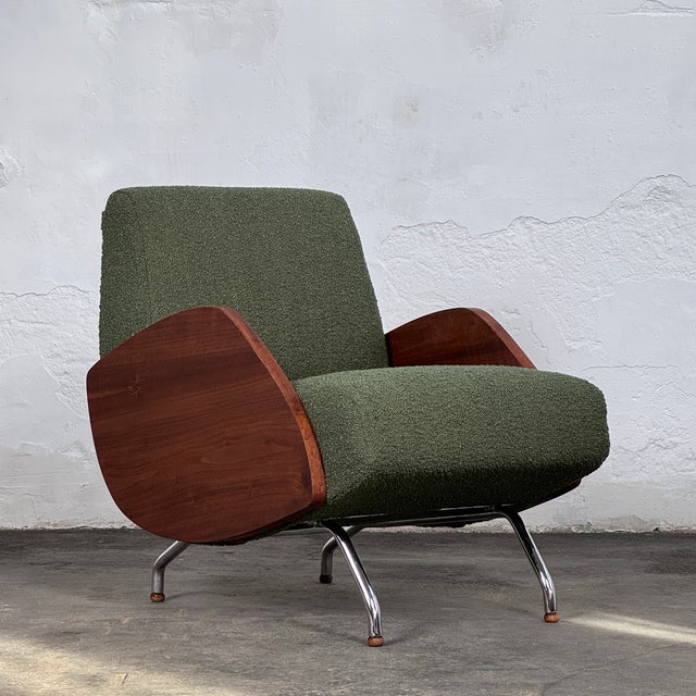Type 360 Lounge Chairs attributed to Janusz Różański, 1960s, Set of 2 For Sale - Image 11 of 13