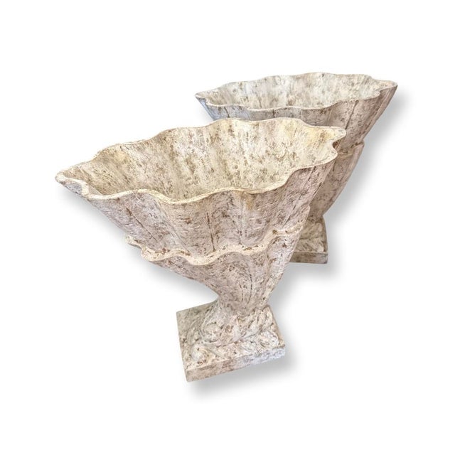 Vintage Fiber Glass Horns of Plenty - A Pair For Sale - Image 4 of 6