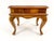 Brown Vintage Salesman’s Sample-Sized Louis XV Style Burl Walnut Desk For Sale - Image 8 of 14