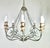Early 21st Century Vincente Eight Light Wood & Iron Painted Chandelier by Miamar Home For Sale - Image 5 of 12
