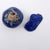 Ceramic Cobalt Blue Fond Datelier Ceramics from N.Lebrun, Belgium, 1970s, Set of 5 For Sale - Image 7 of 14