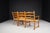 1960s French Provincial Oak and Rush Corner Bench, 1960s For Sale - Image 5 of 10