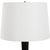 2020s Brielle Polished Black Table Lamp For Sale - Image 5 of 7
