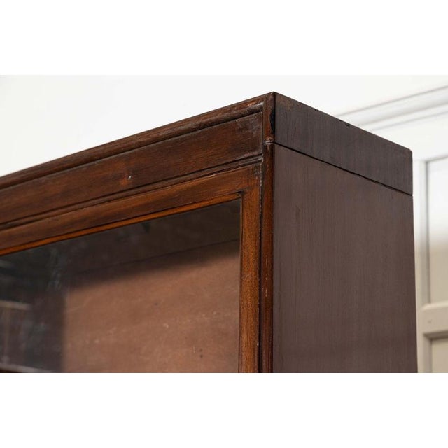 Large Gunn Mahogany Glazed Sectional Bookcase, 1900 For Sale - Image 15 of 18