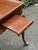 Wood Vintage Ethan Allen Georgian Court Solid Cherry Tea Table For Sale - Image 7 of 11