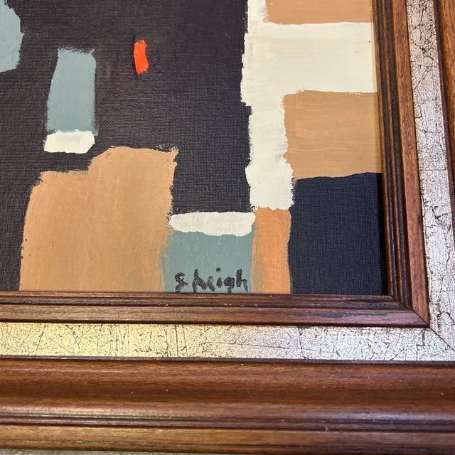 Paint Two Contemporary Original Abstract Paintings by Stephen Heigh “County Line #1-2” - Set of Two For Sale - Image 7 of 8