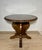 Neoclassical Revival Round Walnut Side Table, 1920s For Sale - Image 10 of 15